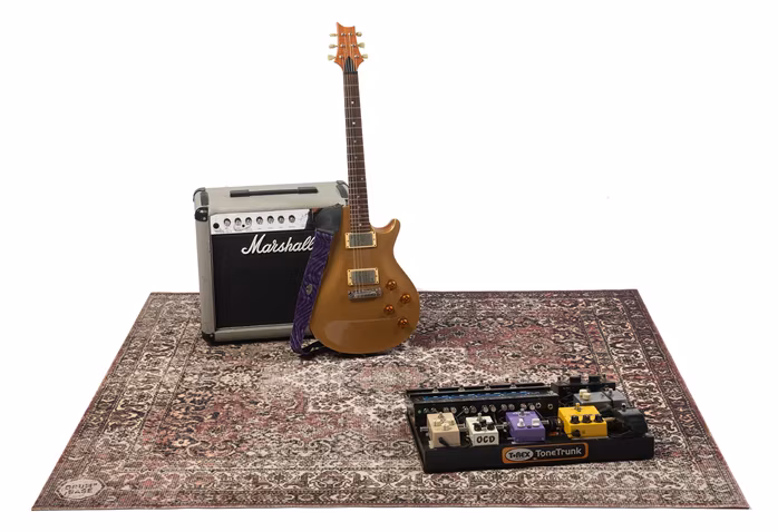 DRUMnBASE Vintage Persian Club Series Classic Worn - Schlagzeug-Teppich 