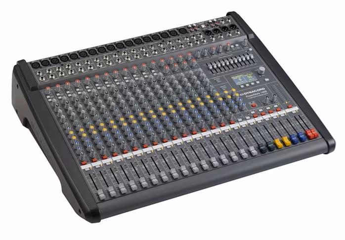 Dynacord POWERMATE 1600-3 - Mischpult mit Verstärker