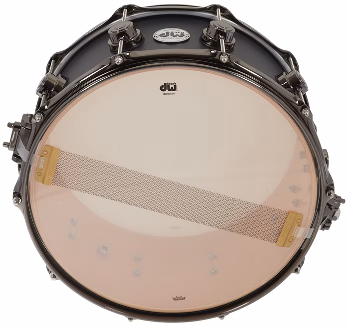 DW 14" x 6,5" Collector´s Satin Oil Matte Black/Black Nickel - Snare-Trommel