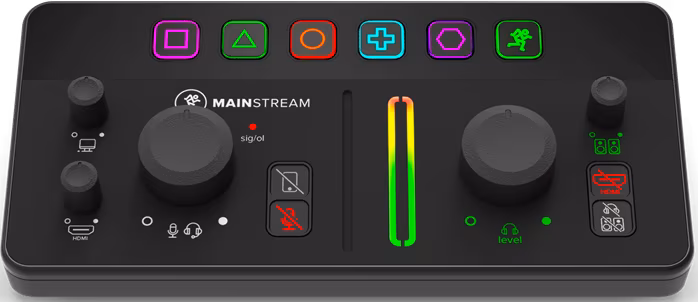 Mackie MainStream - Videomixer und Schnittpulte
