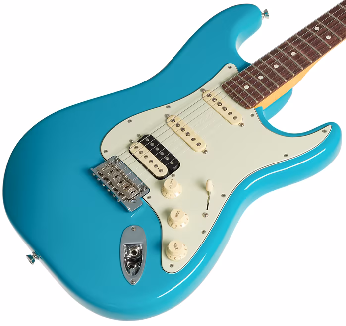 Fender American Professional II Stratocaster HSS RW MBL - E-Gitarre