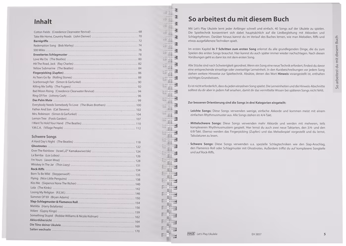 MS Let's Play Ukulele - Ukulele-Schule für Anfänger