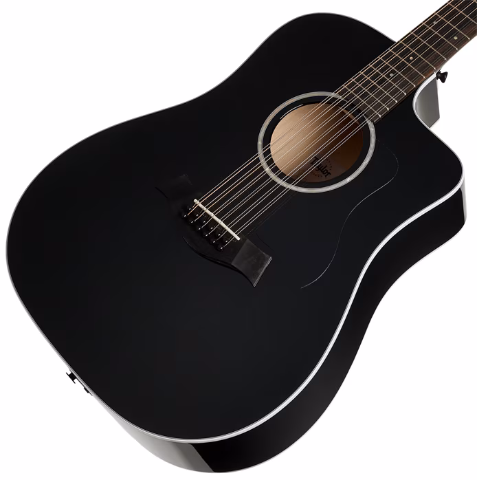 Taylor 250ce-BLK Plus - Zwölfsaitige elektroakustische Gitarre