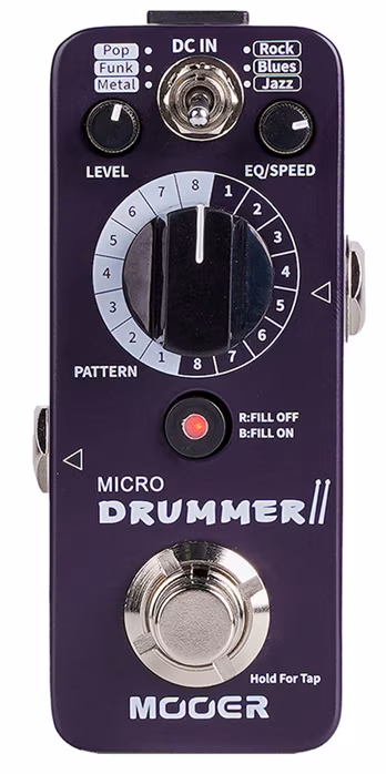 Mooer Micro Drummer II - Drumcomputer
