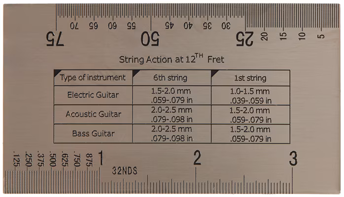Razzor String Action Gauge - Werkzeug