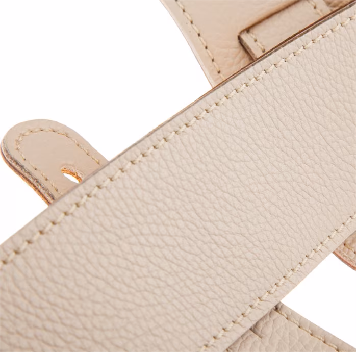 Magrabò Holes HS Colors Ivory 6 cm - Gitarrengurt