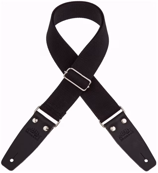 Magrabò Stripe SC Entry Black / Black 5 cm - Gitarrengurt