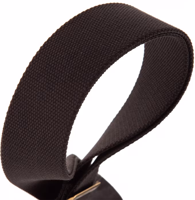 Magrabò Stripe SC Cotton Black / Black 5 cm - Gitarrengurt