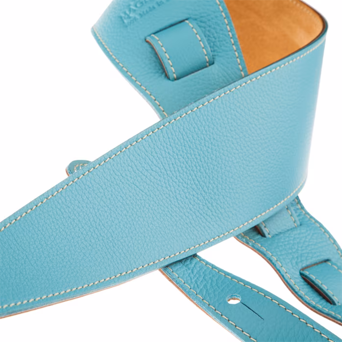 Magrabò Holes HS Colors Aquamarine 8 cm - Gitarrengurt