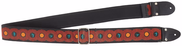 PRS 2” Deluxe Retro Strap, Blue Birds, Custom Jacquard - Gitarrengurt