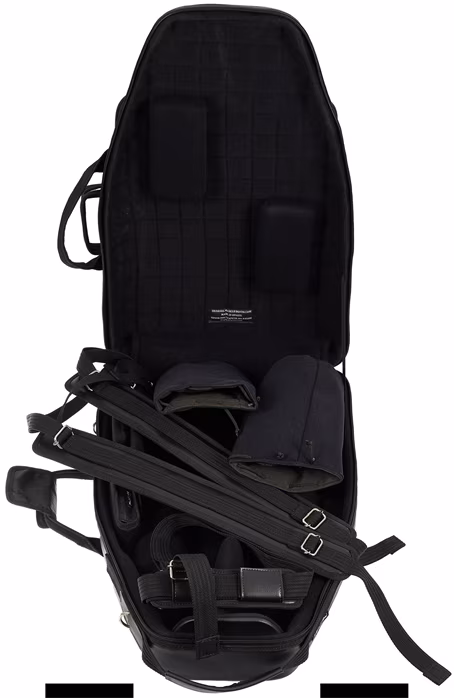 Marcus Bonna Flightcase MB, 2 Piston Trumpets, Black Leather - Case für zwei Trompeten