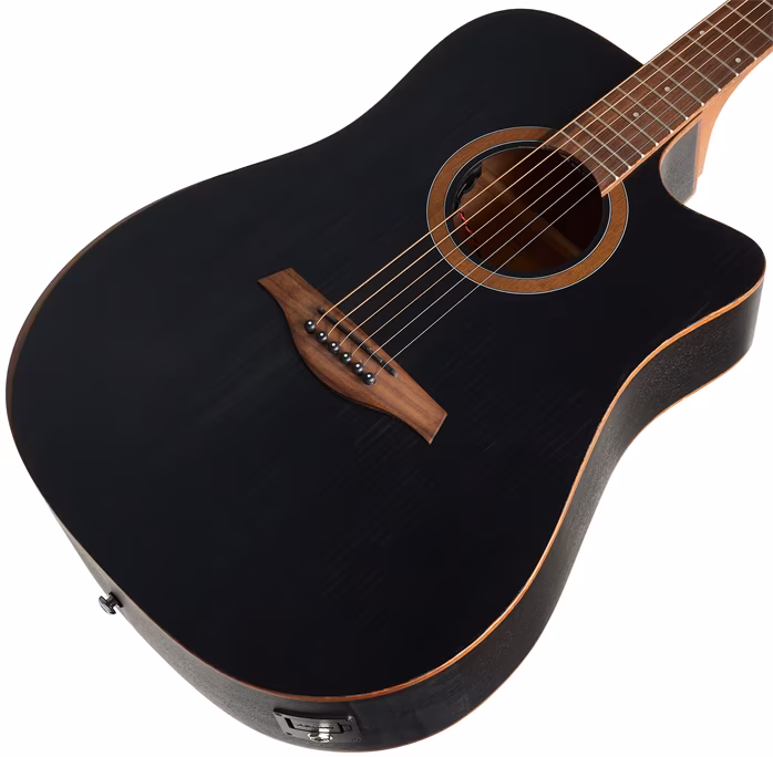 Soundsation EDGE ST DNCE-TBK - Elektroakustische Gitarre