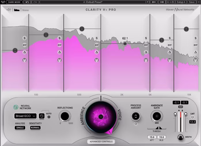 WAVES Clarity Vx Pro - Software