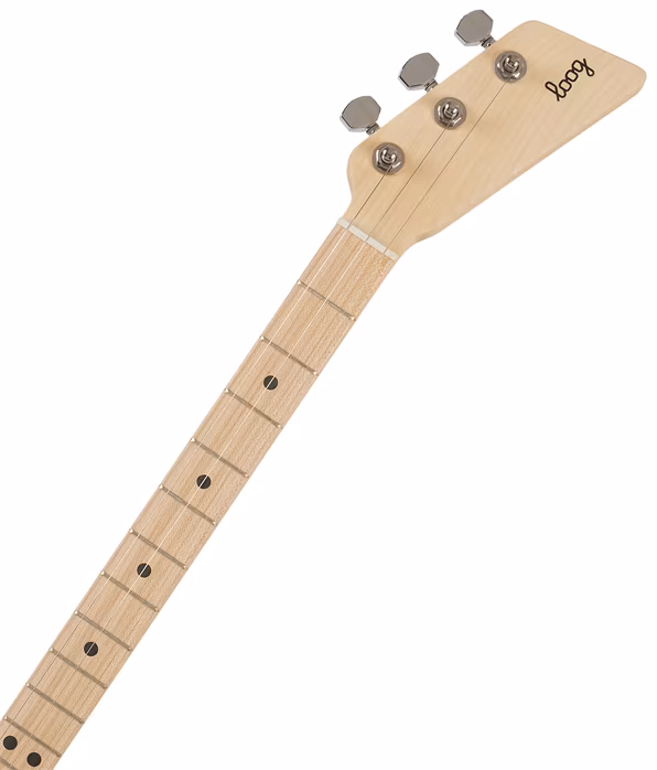 Loog Pro Electric White - E-Gitarre für Kinder