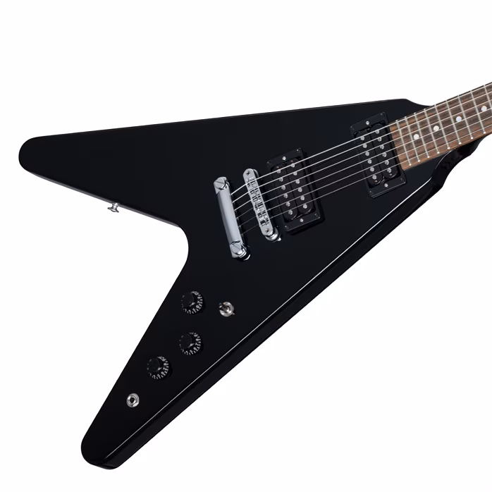 Gibson 80s Flying V Ebony - E-Gitarre