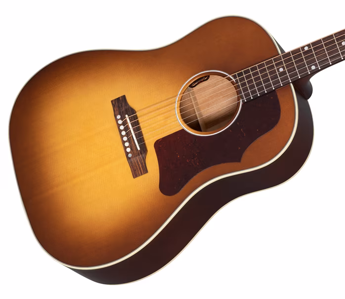 Gibson J-45 50s Faded Sunburst - Elektroakustische Gitarre