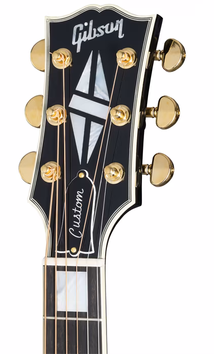 Gibson Custom SJ-200 Custom Ebony - Elektroakustische Gitarre