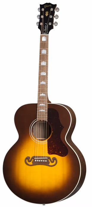 Gibson SJ-200 Studio Walnut Burst Satin - Elektroakustische Gitarre