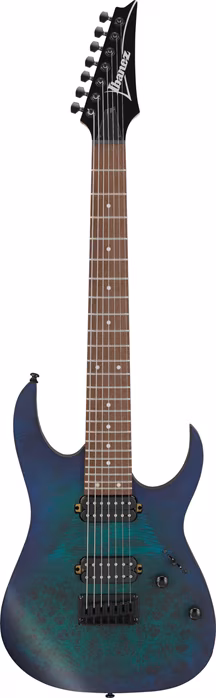 Ibanez RG7421PBF Sapphire Blue - Siebensaitige E-Gitarre