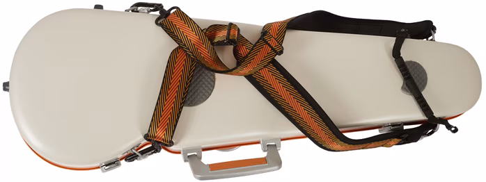 Bam GRAFFITI Hightech Contoured Violin case White - Geigenkasten