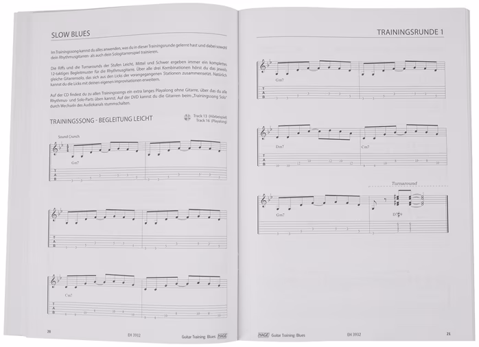 MS Guitar Training Blues - Gitarrenschule für Anfänger