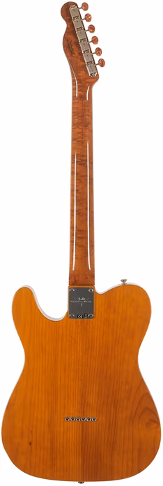 Fender Custom Shop Artisan Buckeye Double Esquire NOS RW Aged Natural - E-Gitarre