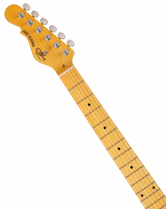 G&L Tribute ASAT Classic Lefty 3-Tone Sunburst MP - Linkshänder E-Gitarre