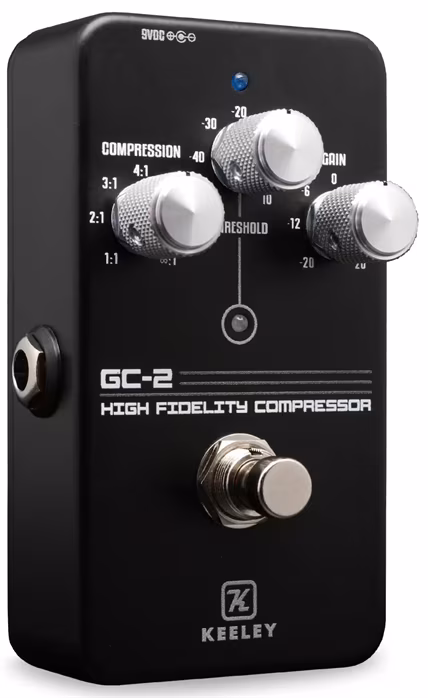 Keeley GC-2 Limiting Amplifier Compressor - Chromalux Custom Shop Edition - Gitarren-Effekt