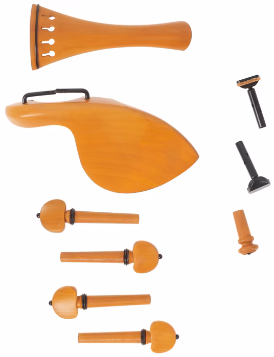 Bacio Instruments Violin Boxwood Premium Fittings - Zubehör-Set
