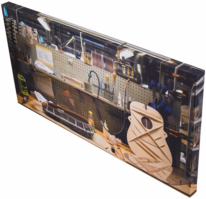 Razzor Acoustics Acoustic frame - Workshop 3 1200x600x50 - Akustisches Bild