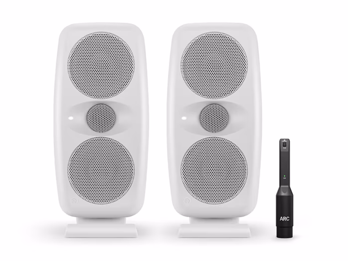IK Multimedia iLoud MTM mkII (Pair White) - Aktive Studiomonitore