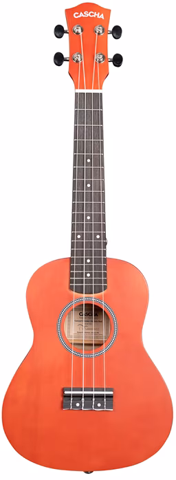 Cascha CUC102S Concert Linden Red - Akustische Ukulele