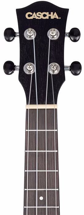 Cascha HH 2300L Concert Mahogany LH Black - Linkshänder akustische Ukulele