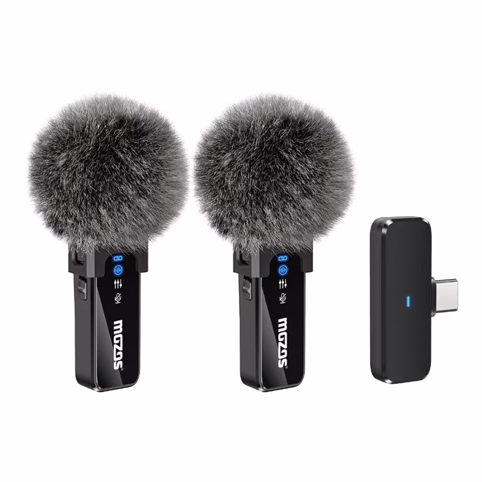 Mozos MX2-DUAL - Wireless-Reportage-Set mit Mikrofon