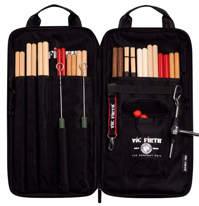 Vic Firth Classic Stick Bag Black - Case für Drumsticks