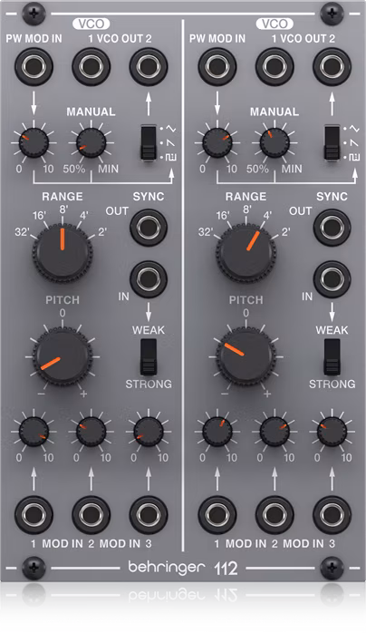 Behringer 112 DUAL VCO - Eurorack-Modul