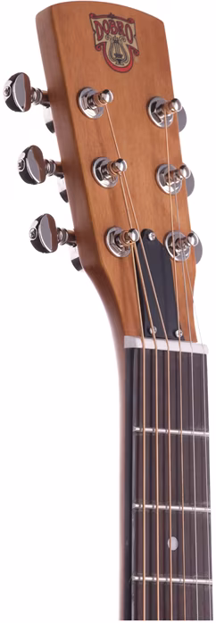 Epiphone Dobro Hound Dog Deluxe Round Neck Vintage Brown - Elektroakustischer Resonator