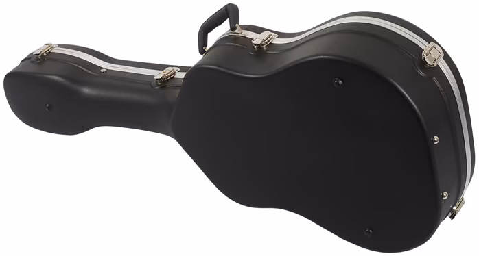 Razzor ABS Dreadnought Black - Koffer für akustische Gitarre
