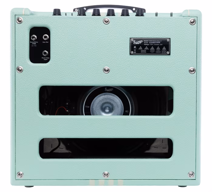 Supro Delta King 12 Seafoam Green - Gitarren-Röhrencombo