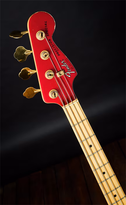 Fender 1980 Precision Special Bass CAR Matching Headstock - E-Bass