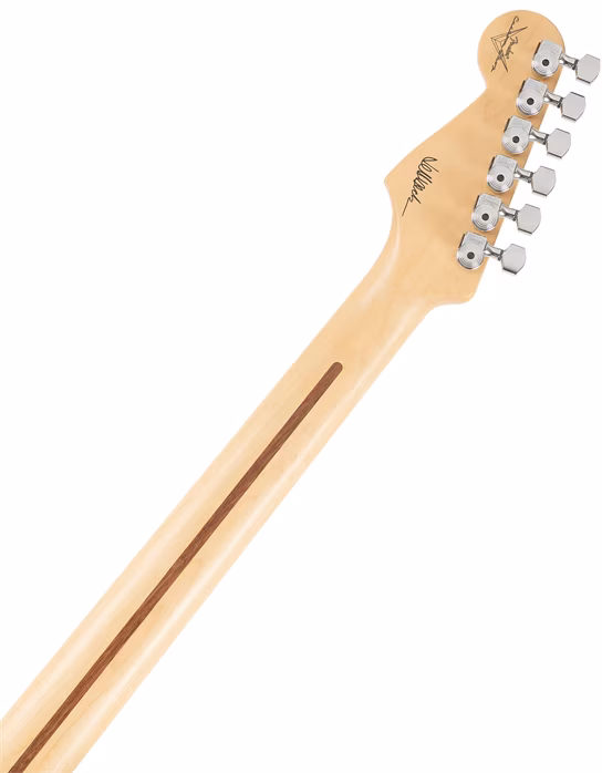 Fender Custom Shop Jeff Beck Signature Stratocaster RW Olympic White - E-Gitarre