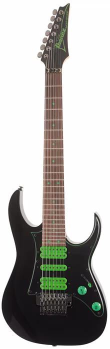 Ibanez UV70P Black - Siebensaitige E-Gitarre