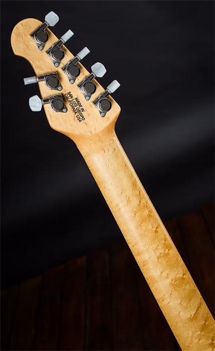 Music Man 2006 Petrucci Piezo JP7 Cardinal Red - E-Gitarre