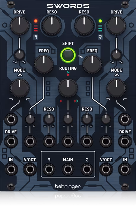 Behringer SWORDS (ausgepackt) - Eurorack-Modul