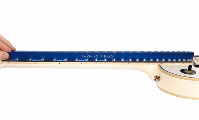 Music Nomad Tri-Beam 3in1 Dual Notched Straightedge & Precision Straightedge - Werkzeug