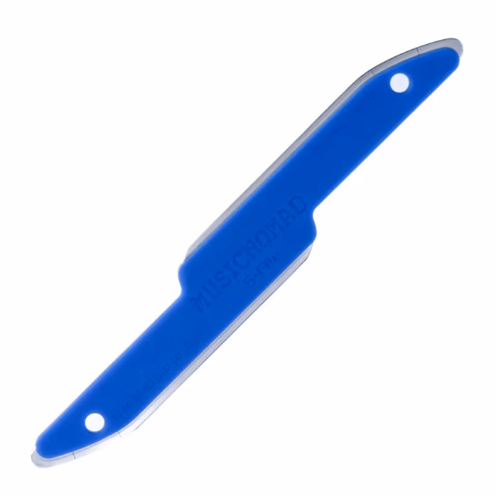 Music Nomad Diamond Coated Safe Zone Fret Crowning File (S-File) - Werkzeug