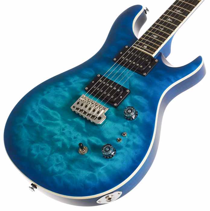 PRS SE Custom 24-08 LB Lake Blue (Fast neues) - E-Gitarre