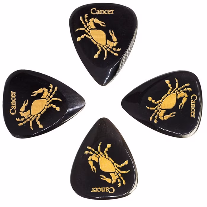 Timber Tones Zodiac Tones Cancer 4-Pack - Plektren