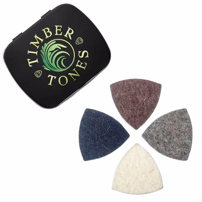 Timber Tones Felt Tones Gypsy Mixed 4-Pack Tin - Plektren