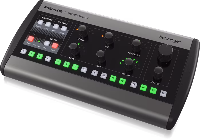 Behringer P16-HQ - Persönlicher Monitor-Mixer